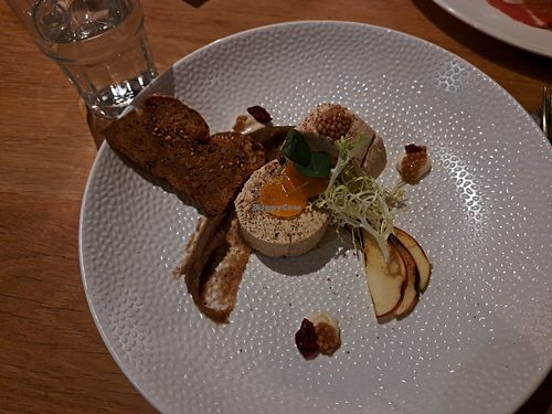 Vegan foie gras at Bij Lot in Amersfoort