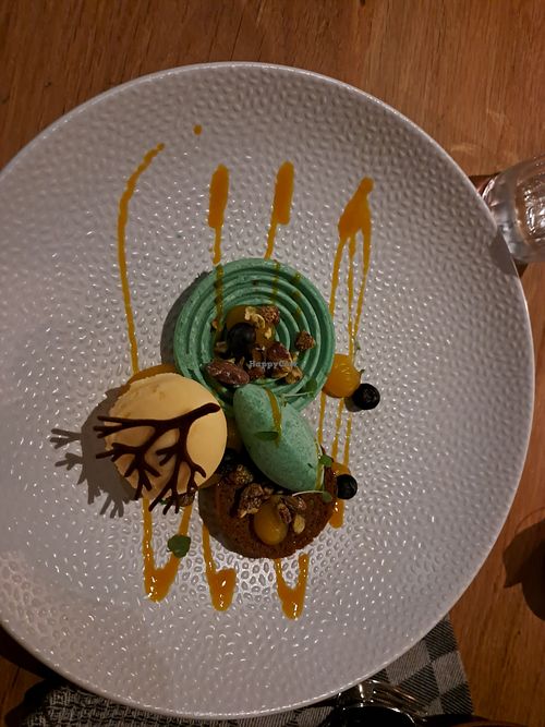 Pistache cheesecake at Bij Lot in Amersfoort