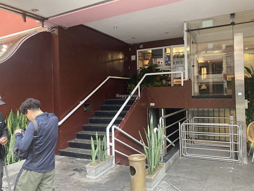 This is the entrance for the hotel; there is no sign for Tokyo Lima until you went to the hotel then it’s right in the lobby  at Tokuyo Lima in Lima