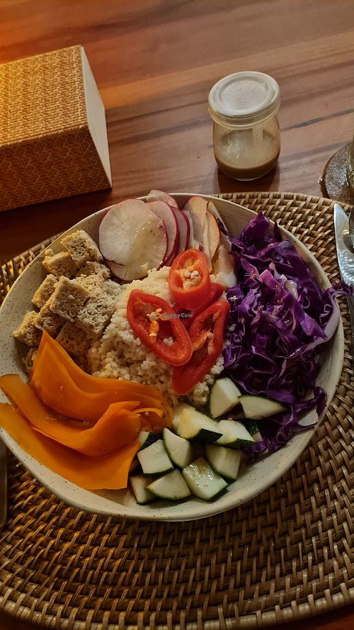 Vegan Poke Bowl at Kamaya in Panglao