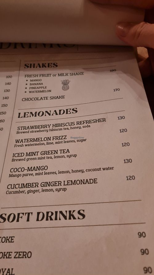 Different Shakes and Lemonades at Kamaya in Panglao