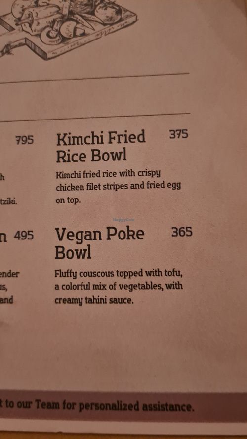 Vegan Poke Bowl at Kamaya in Panglao