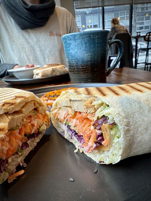 Burrito   at AM Cafe in Vancouver