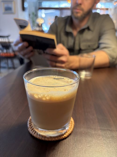 Iced soy latte, light roast  at Stay Flow Coffee Shot - 心流映像 S in Taipei