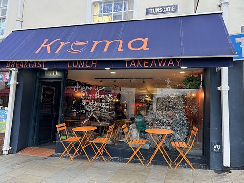 The outside of the store  at Krema in Guildford