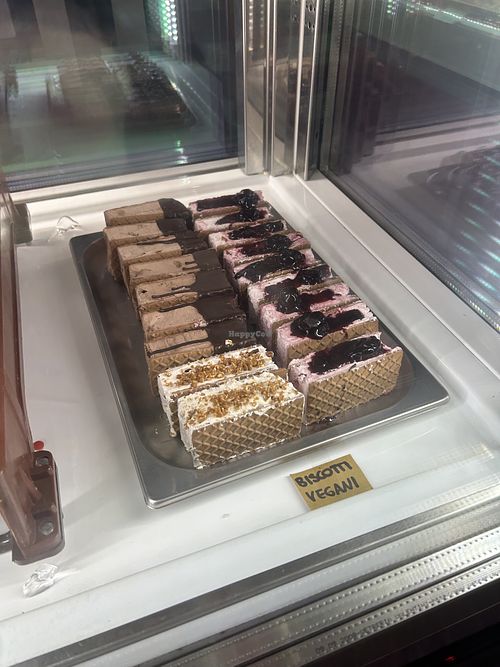 Biscotti gelato vegani  at Il Re del Gelato in Treviso