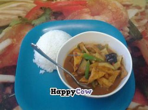 Red Curry with tofu at Also Thai at Also Thai in Virginia Beach