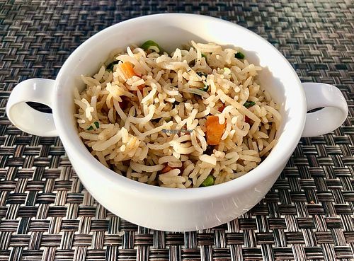 Vegetable fried rice  at Flavours Restaurant in Dubai
