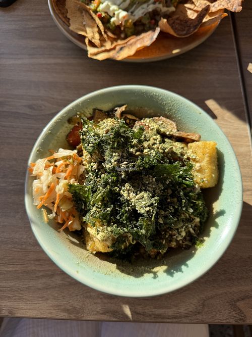 Marinated tofu vegan  at Magic Apple Wholefoods in Cottesloe