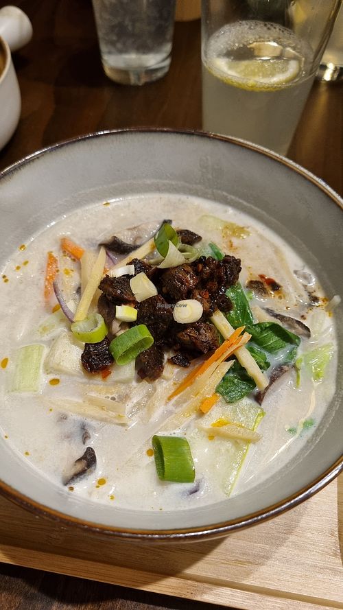 Tantan Ramen (was okay) at Veggico in Vienna