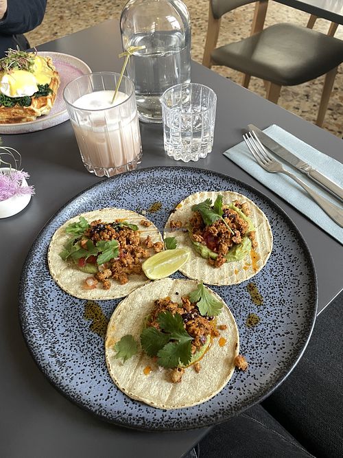 Breakfast tacos  at SiL in Vienna