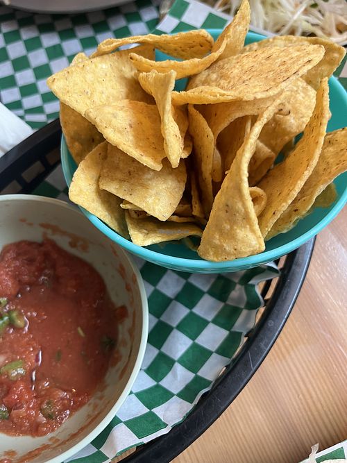Chips + salsaa at Nomada Tacos  in Pembroke