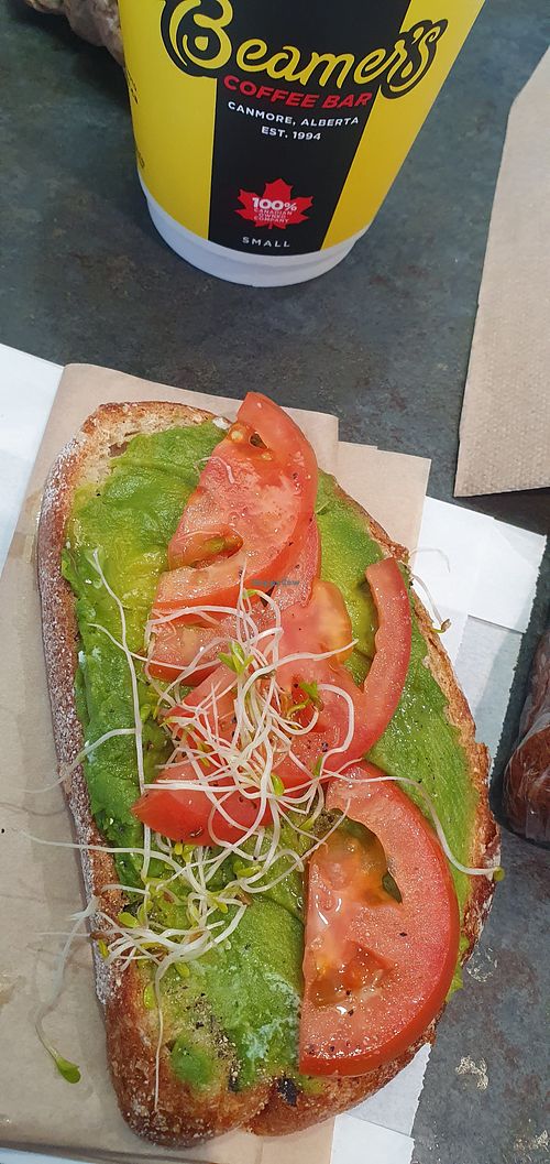  at Beamer's Coffee Bar in Canmore