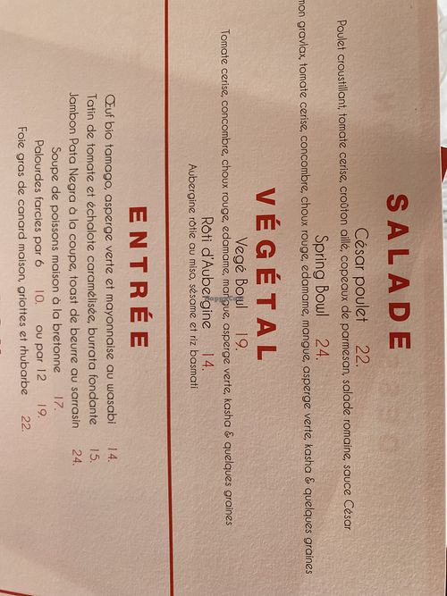   at Café De L'Ouest in Saint-malo