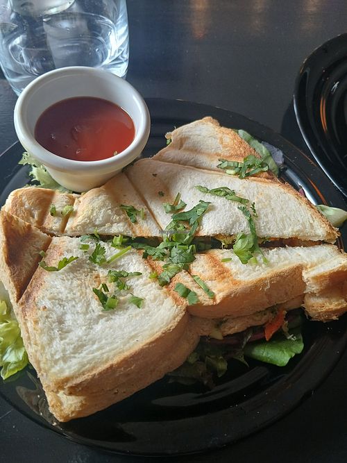 Masala toastie at Kapoor's Kitchen in Lambton
