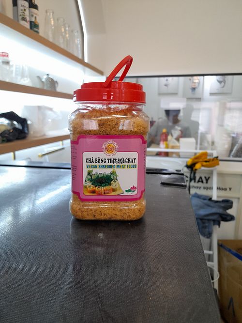 Vegan products at Hoa Y Bánh mì chay in Ho Chi Minh City