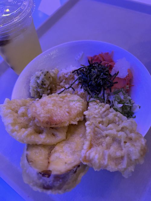 Tempura donburi   at Starbot Cafe - Universal Studios Singapore in Central Singapore