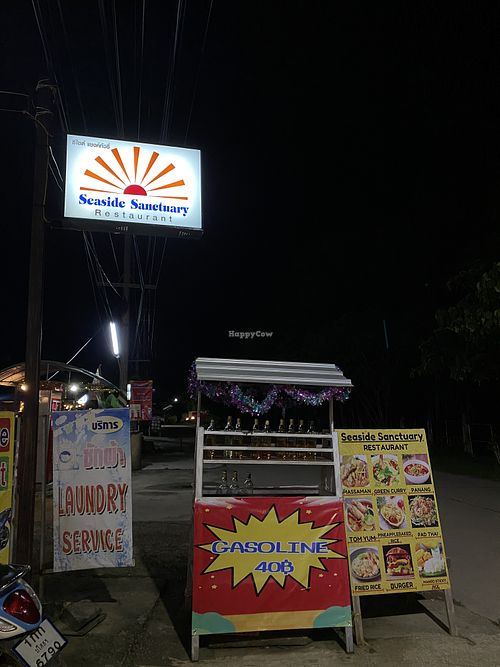 Hard to miss   at Seaside Sanctuary Restaurant in Koh Lanta