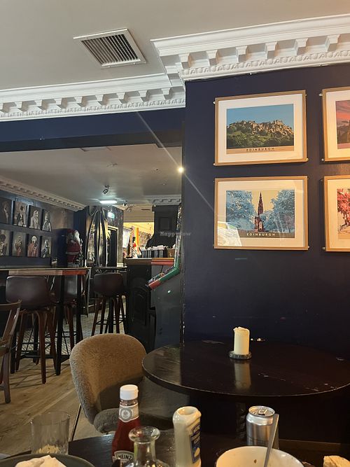 Back dining room area  at The Fox and Faun in Edinburgh