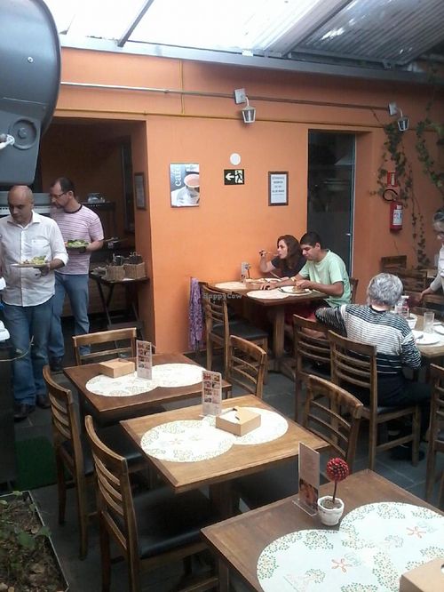 inside at Raízes Zen Perdizes in Sao Paulo