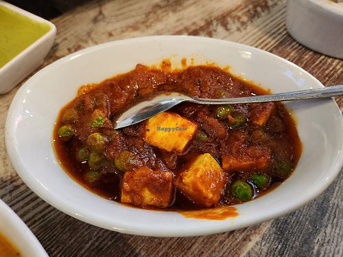 Mutter tofu at Maharaj Indian Grill  in Elmhurst