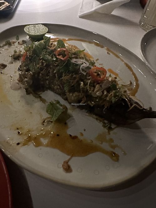 Miso aubergine   at Praça in Hua Hin