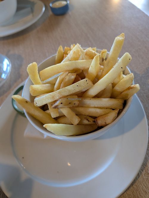 Fries at The Musterer's Hut Cafe in Twizel