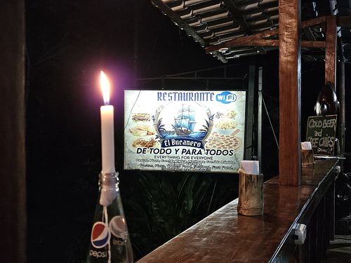 Ambience at Restaurante El Bucanero in Drake Bay