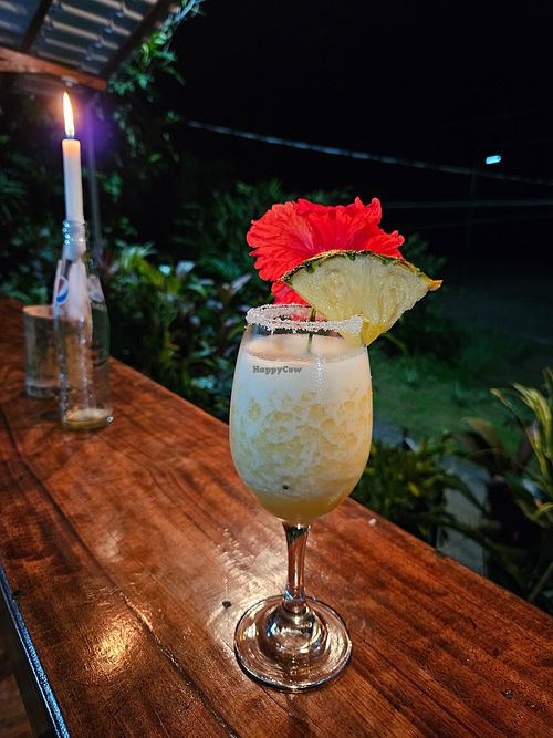 Pineapple paradise at Restaurante El Bucanero in Drake Bay