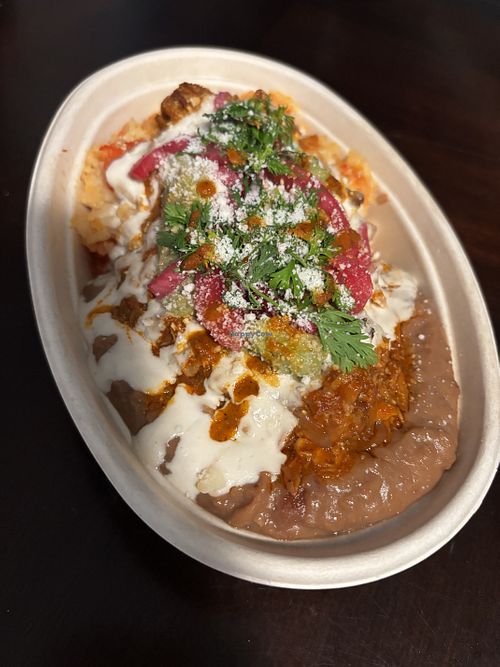 Chik’n Tinga  at Shane's Tamales in Garden Grove