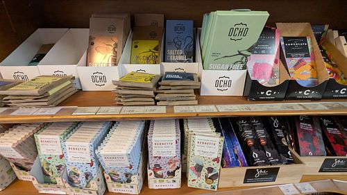 Chocolate at Harbour Co-op  in Lyttelton