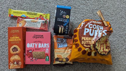 My haul of treats at Harbour Co-op  in Lyttelton