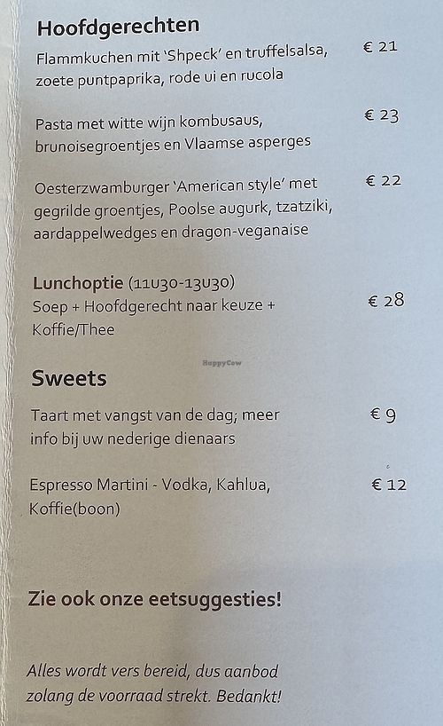   at Kosmopoliet in Bruges