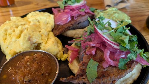 Veganized Sopas! at KickStand Coffee & Kitchen in Hood River