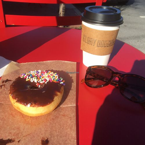 Traditional Chocolate  at Glory Doughnuts & Diner in Frederick