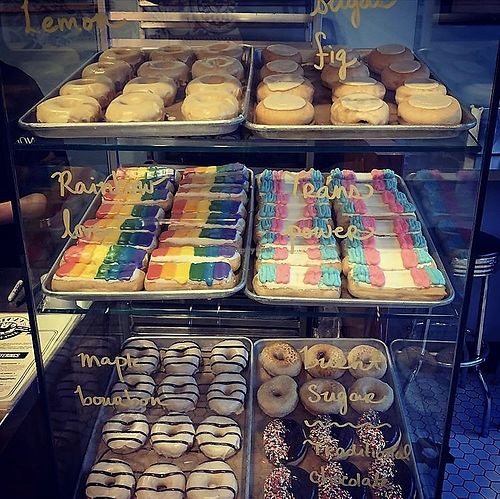 Queer owned   at Glory Doughnuts & Diner in Frederick