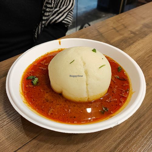 Fufu with mafé  at Kilimanjaro African Food in Dortmund