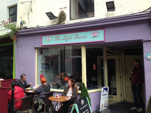 out front  at The Lighthouse Cafe in Galway