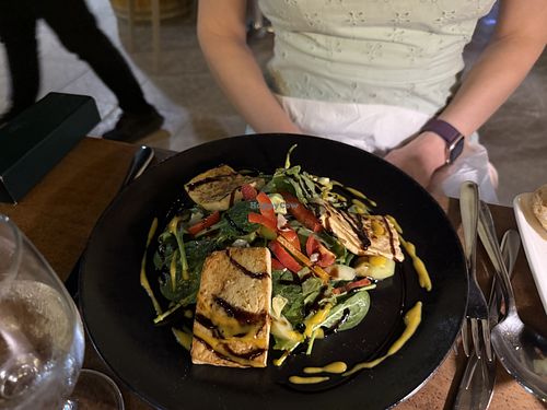 Tofu salad   at Zafiro in Xlendi