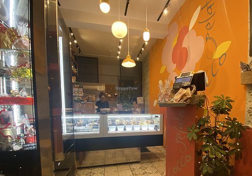 The restaurant  at Cocco Gelato in Brighton