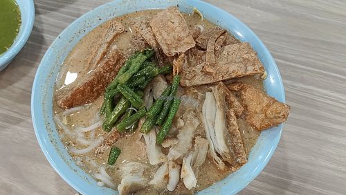 Laksa at Eight Immortals Vegetarian 八仙素食园 - NUH in West Singapore