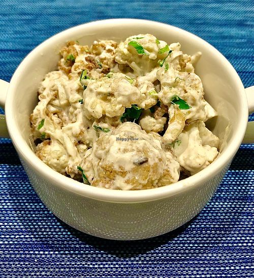 Tahini cauliflower  at L'APERO in Dubai