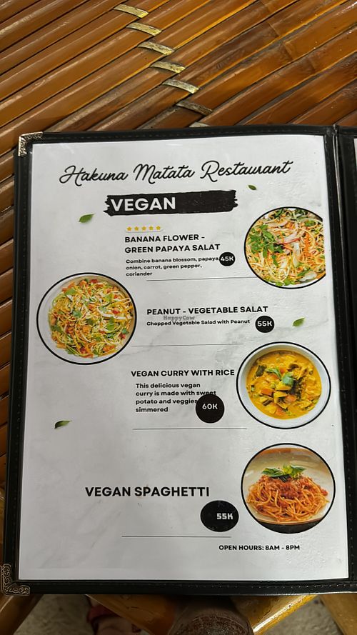 .  at Hakuna Matata in Mai Chau