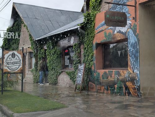 Outside at Nothofagus Almacén de Alimentos Naturales in Chubut