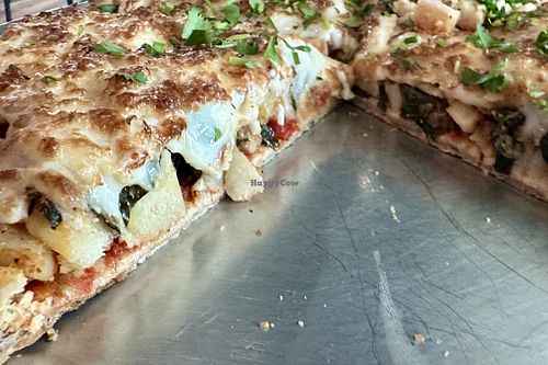 Aloo Chaat w/ vegan chz  at Curry Pizza House in Cypress