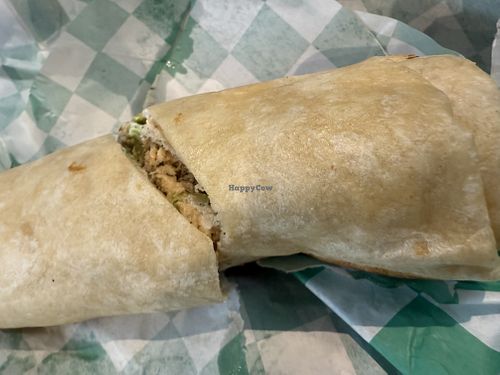 chicken salad wrap vegan  at My Mama's Vegan 2 in Baltimore