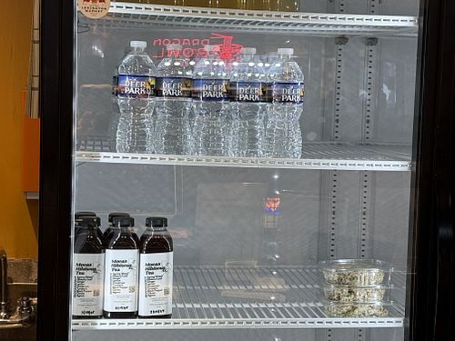 drinks  at My Mama's Vegan 2 in Baltimore