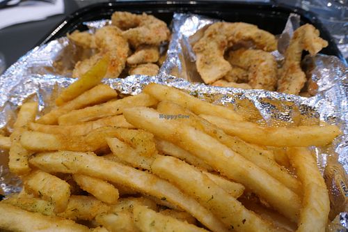 dinner  at My Mama's Vegan 2 in Baltimore