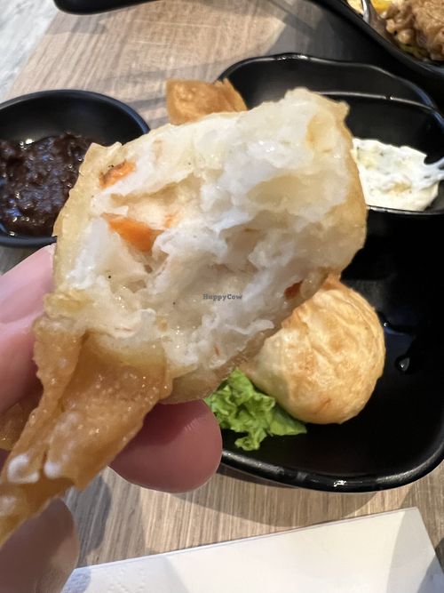 Delicious plump shrimp dumplings! Hope it’s a permanent item!  at Greendot 绿一点 - Bedok Mall in East Singapore