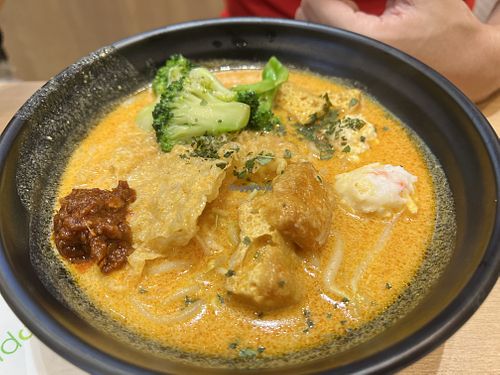 Laksa $8.50  at Greendot 绿一点 - Bedok Mall in East Singapore
